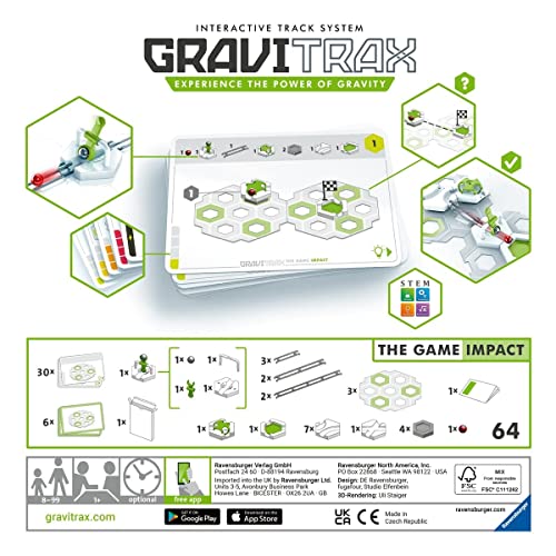 Circuit à billes : GraviTrax The Game Course Ravensburger Jeux France - vue 6