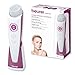 Produktbild Beurer FC 96 elektrische Gesichtsbürste, sanfte Reinigung für alle Hauttypen, 4 Geschwindigkeitsstufen, wasserfest, Weiß, Lila