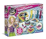 Clementoni - Crazy Chic - Creaciones WOW - abalorios y set para hacer pulseras infantiles a partir de 7 años (18540)