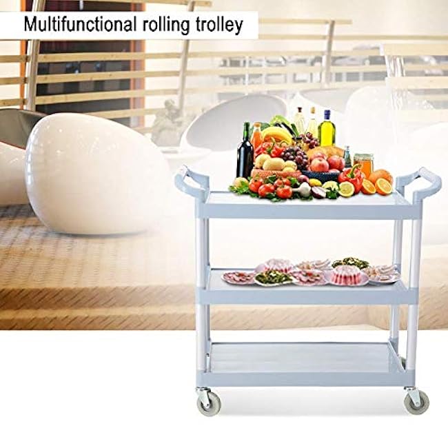 Movable Hand Trucks Storage Cart Kitchen 3 Tier Hotel Catecart Liquor Trolley for Aircraft Cabin 75Kg Per Layer-kGLyY8Y0