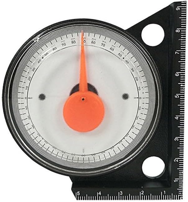Multi Purpose Angle Finder Measuring Slope And Inclination With Graduations A Robust Frame