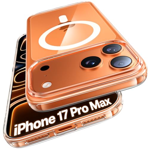 TORRAS iPhone 17 Pro Max p P[X NA MagsafeΉ y[50́Eh~\tgP[Xz ϏTPU y3{΂ݖh~z CX[d Qi2.2Ή 25W[d\ h hw lی y DIY