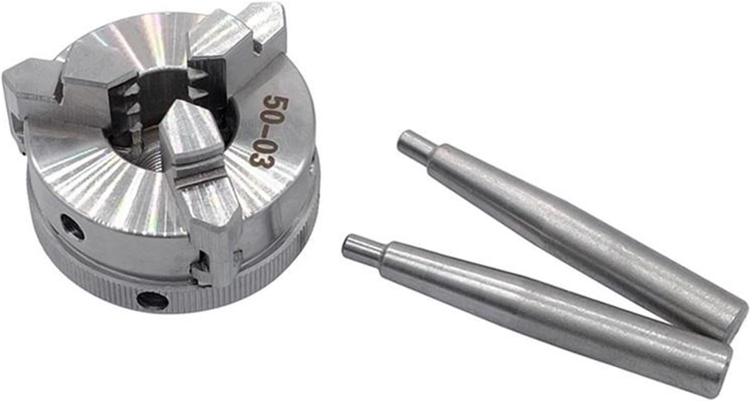 Mini Manual Lathe three jaw chuck 50mm High Precision CNC Wood Drill Chuck for Lathe Machine Tools Accessories