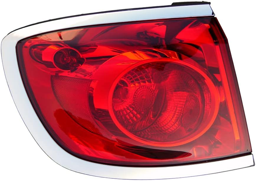 CarLights360 For 2008-2012 Buick Enclave Rear Tail Light Passenger Side | Replacement For GM2805101 | 25954942