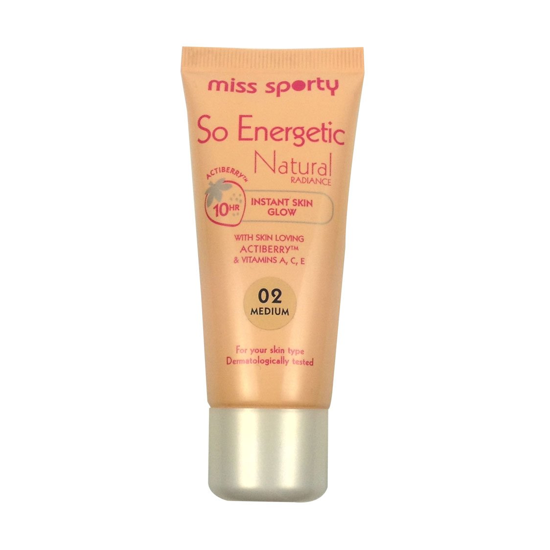 Miss Sporty SO Energetic Natural Foundation -02 Medium