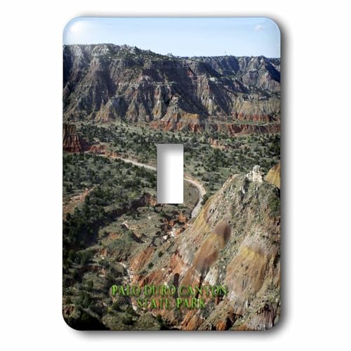 Interrupteur à baïonnette Palo Duro Canyon cache prise mural 3dRose - 2