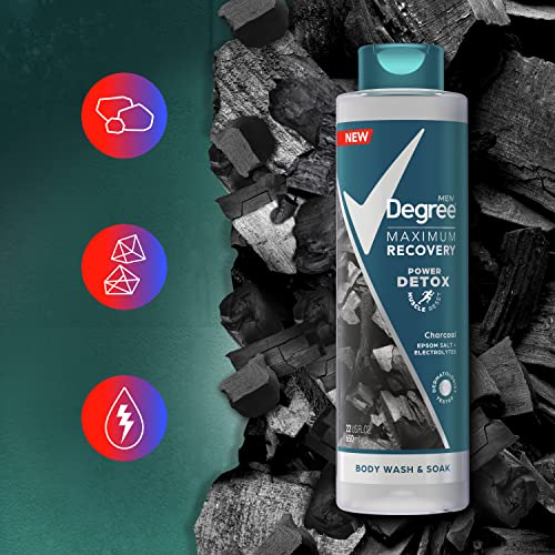 Degree Men Body Wash and Soak For PostWorkout Recovery Skincare