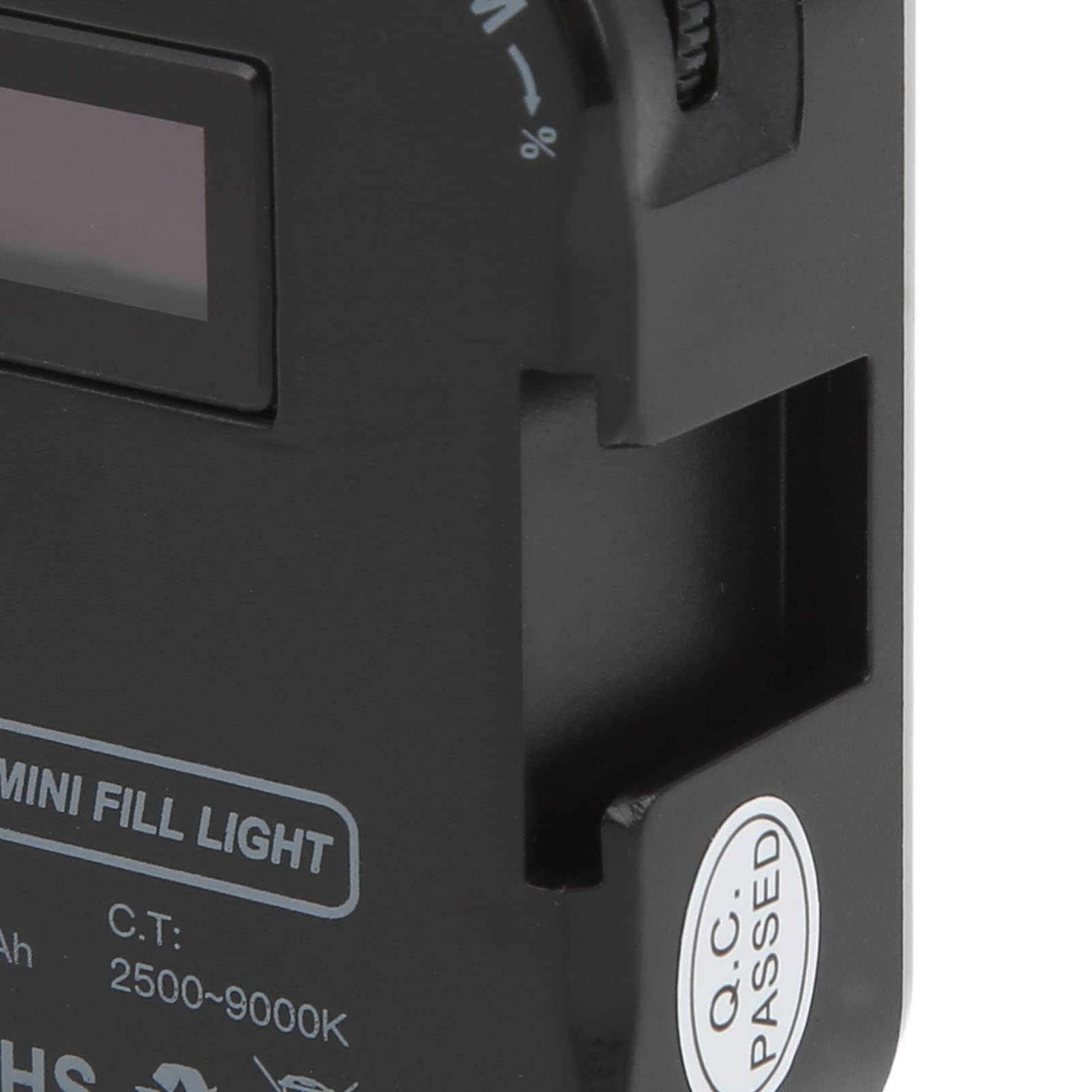 Bewinner Lampe Vidéo RVB, Lumière de Photographie Couleur 360° 2500‑9000K avec 3 Supports de Chaussures Froides, Caméra LED Portable avec écran pour Vidéoconférence/Prise de Vue