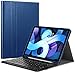 Produktbild ZtotopCase Tastatur Hülle für iPad Air 10.9 2020(4. Generation), Leder Schützhülle mit Bluetooth Abnehmbare QWERTZ Tastatur, für iPad Air 10,9 2020 Tablet, Navy Blau