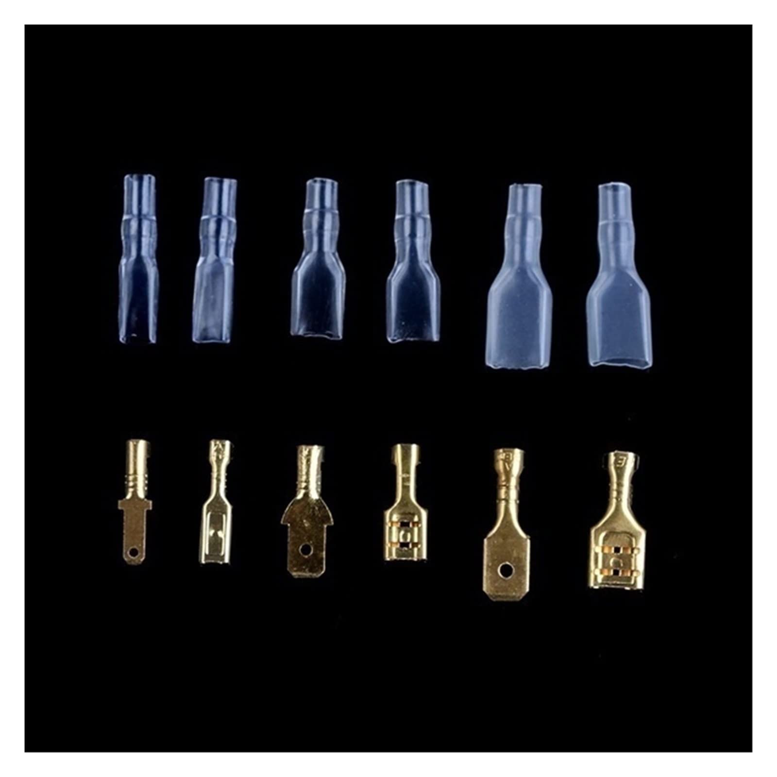 VOREAL 900 PZ Connettore Terminale A Crimpare for Filo Elettrico Dorato Maschio Femmina Spade 2.8mm/4.8mm/6.3mm Kit Leisurely