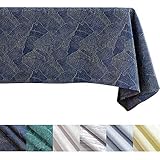 Schutz und Aussehen: Die Tischdecke kann die Obefläche des Esstisches gegen den Kratzer schützen. Je nach Lichteinfall kann der Glanzeffekt der Tischdecke stark oder schwach sein. Das verleiht der Tischdecke eine noch schönere und edlere Optik.
