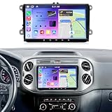 9 Pollici Touchscreen Autoradio 2 Din per VW Tiguan 2007-2015 2G+32G