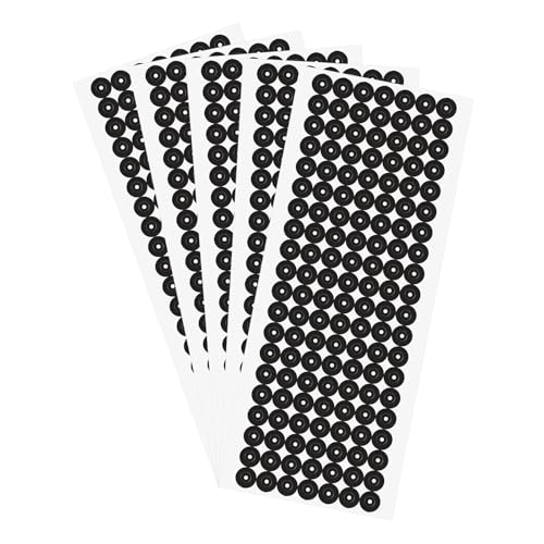 QUARKZMAN 700 Stück 3D Scanner Marker 1mm für 3D Scanner, 3D Tracking Dots Referenzpunktmelder, 3D Ziel, diffuse Reflexionsmarker für 3D Scanner und optisches Tracking