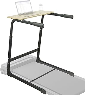 FLCJYLJXF Walking Pad Desk Adjustable Height with Handlebar, 2-in-1 Desk Attachment, Stable Laptop Workstation for Home Of Price In India