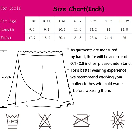 Domusgo Big Girls Dance Skirt Size 10-12 Years Old Elastic Pink Beautiful Tutu Soft Dance-Wear For Youth Summer Casual Party Wear #TOP6