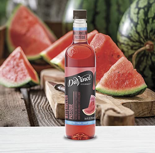 Image of DaVinci Gourmet Sugar-Free Watermelon Syrup, 25.4 Fluid Ounces (Pack of 1)