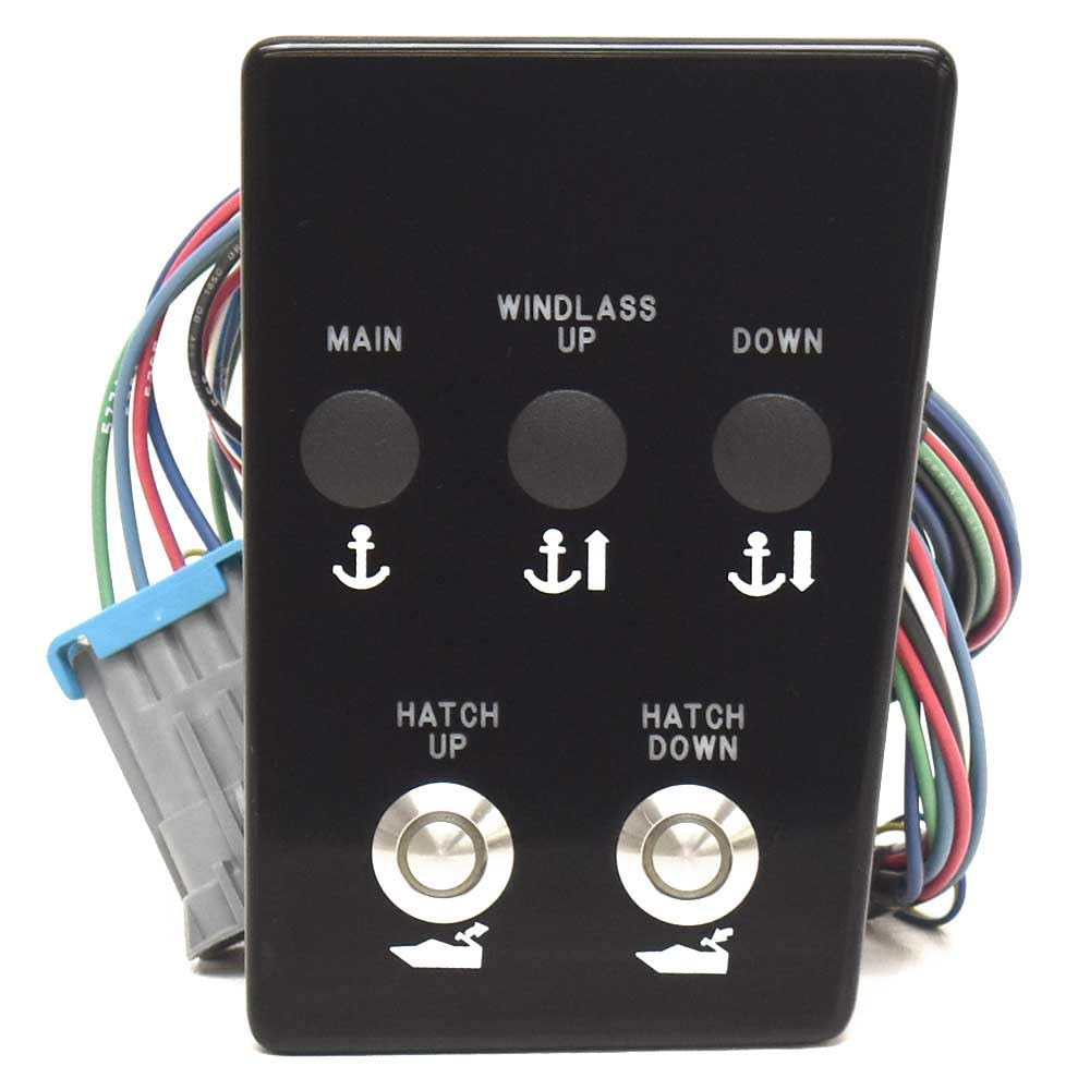 Sea Ray Boat Switch Panel 2194043 | SLX 250/280 Black Acrylic (STBD)