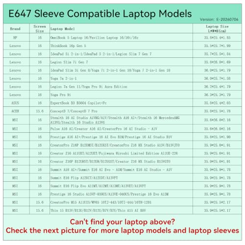 Image of Smatree Laptop Sleeve for 15.6 inch ACER ConceptD 7 /ConceptD 7 Pro