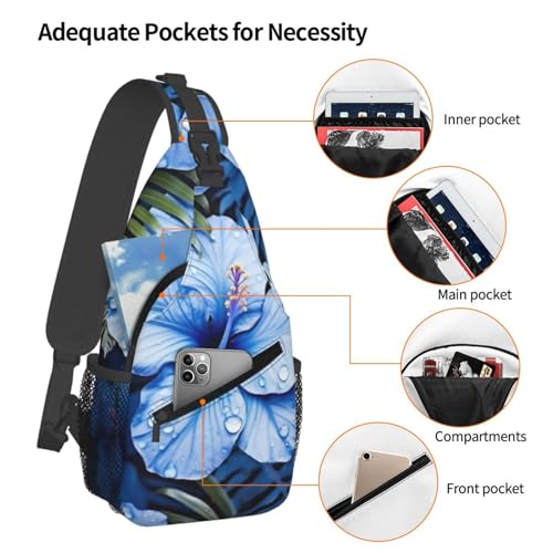 Morrales Cross Chest Sling Backpack para Senderismo miniatura 4