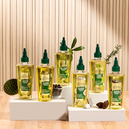 Vatika Afro Naturals Coconut Restorative Hair Oil - 100ml | Provides Strength & Nourishment | Boost Hair Health & Control Frizz