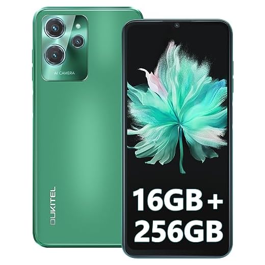 OUKITEL C32 Pro 2023: El Gigante de la Memoria en el Mundo de los Smartphones 1 OUKITEL C32 Pro Teléfono Móvil Libres 2023, 16GB RAM+ 256GB ROM/SD 1TB, 6.52'' Pantalla Moviles, Batería 5150mAh, Cámara 20MP, Octa-Core 4G Dual SIM Android 12 Smartphone, Fingerprint/Face ID/GPS/OTG
