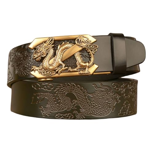 Ceinture western à cliquet automatique ajustement précis sans trou