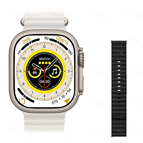 2023 Hello Watch 3 Smart Watch Ultra Series 8 1.929 in Brújula Bluetooth Llamada 4GB ROM Monitor de frecuencia cardíaca IWO Hombres Mujeres Reloj inteligente HD