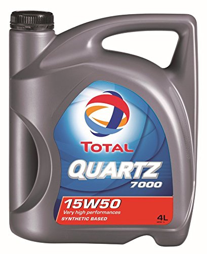 Amazon | TOTAL ( トタル ) エンジンオイル【QUARTZ 7000】15W-50 4L