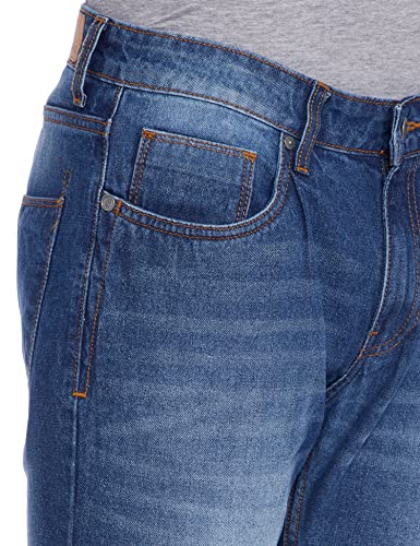 Image of Amazon Brand - Symbol Men Cotton Rich Stretchable Jeans | Casual Denim Relaxed Fit