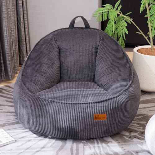 UODERS Cozy Corduroy Bean Bag Chair