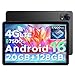 DOOGEE Tab G5 Android 16 Tablet with Sim Card Slot,10 Inch Tablet & Gemini AI, 20GB+128GB/2TB & T7200 Octa Core Android Tablets, 7500 mAh, 120Hz IPS HD & Ultra-Thin,2 Speakers|Widevine L1|Face ID|GPS