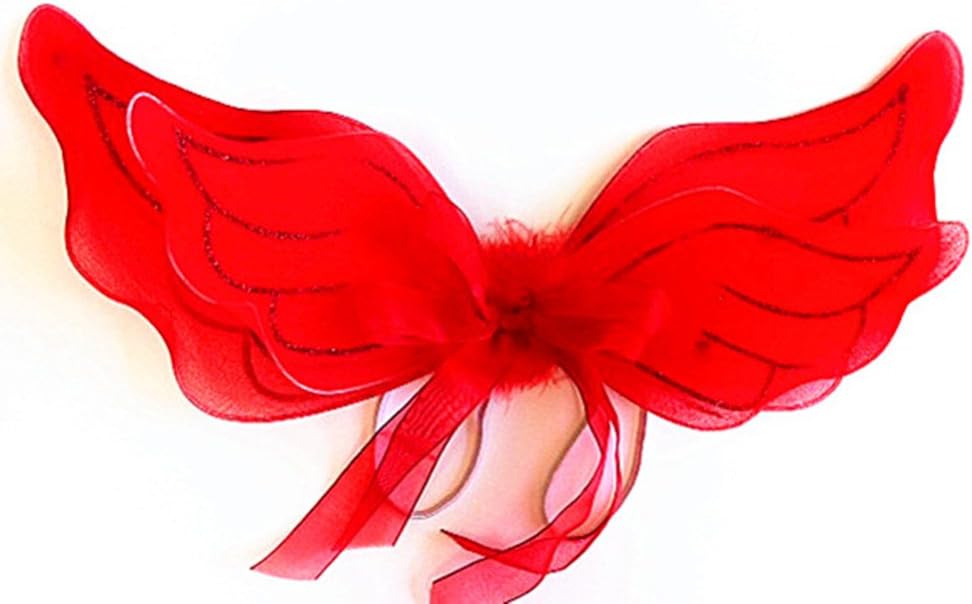 Cutie Collections Red Cupid Double Layer Wing