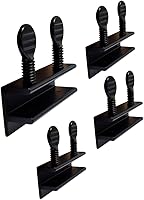 Vista 31 de QCAA Cerradura de seguridad para ventana deslizante con forro de vinilo, cerradura a prueba de niños, aluminio, blanco, paquete de 4, fabricado