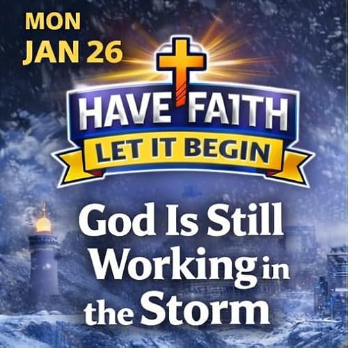 God Is Still Working in the Storm Podcast Por  arte de portada