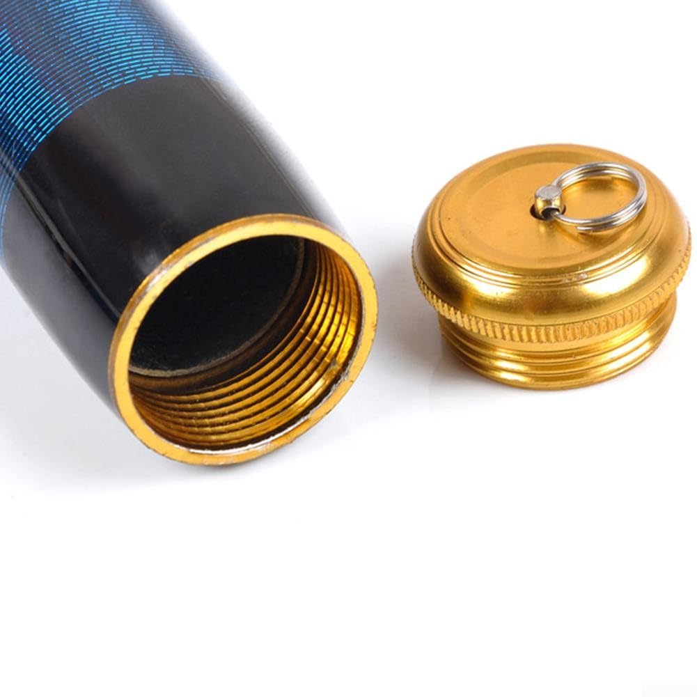 DAZZLEEX Cañas de pescar telescópicas de 1000 g, fibra de carbono, 3.6M-6.3M, poste de posicionamiento de poste de corriente ultra corto, cuatro posicionamientos