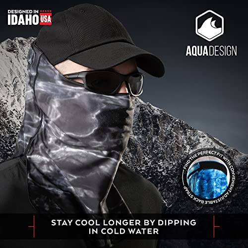 Sun Wind Mask for Men Size Adjustable XS-2XL: UPF 50+ Half Mask Tube2