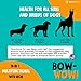 NovaFerrum Bow Wow | 18-in-1 Multifunctional with Iron Supplement for Dogs | Blood Support for Anemia | Glucosamine | Probiotics | Antioxidants | Chicken Flavor | 90 Chews