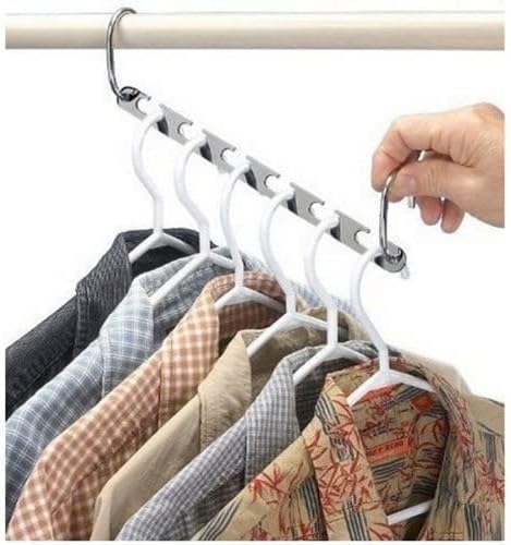 ARMADIO GUARDAROBA SALVASPAZIO CON COPERTURA 75X50X160CM ABITI VESTITI - Foto 12