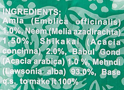 Shahnaz Husain Henna Precious Herb Mix, 200g (Buy 2 Get 1 Free), BROWN