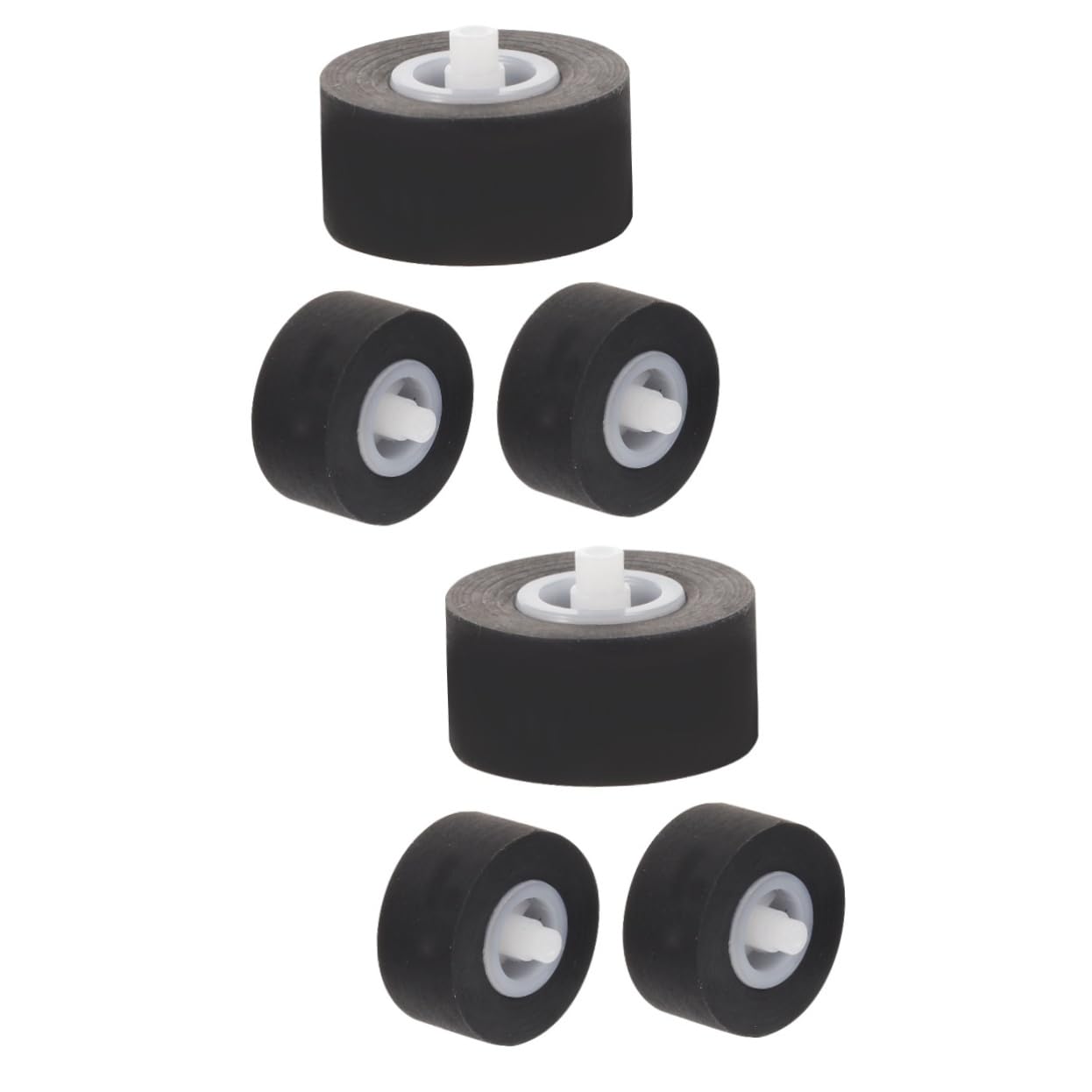 KONTONTY 2sets Pinch Roller Video Pulley for Audio Recorder Cassette Machine Repair Part 3pcs*2
