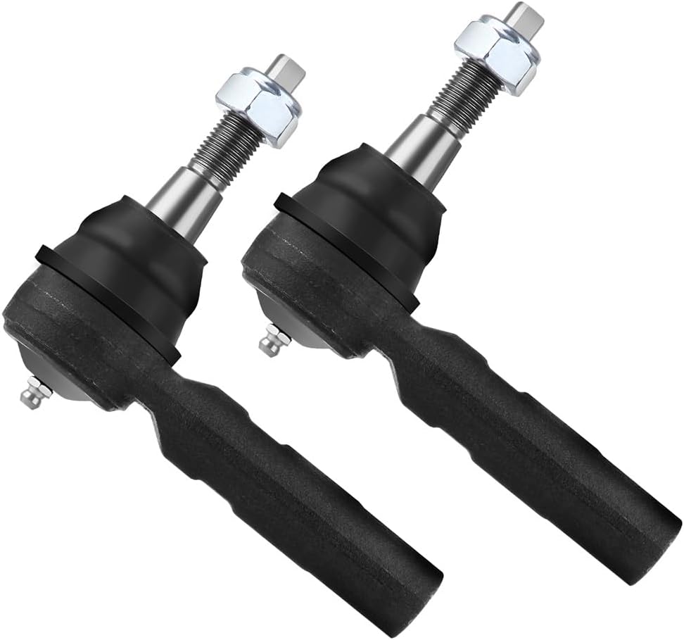 SCITOO 2pcs Suspension Kit Front Outer Tie Rod Ends New Complete fit 2002-2010 for Dodge Ram 1500 2500 3500 RWD
