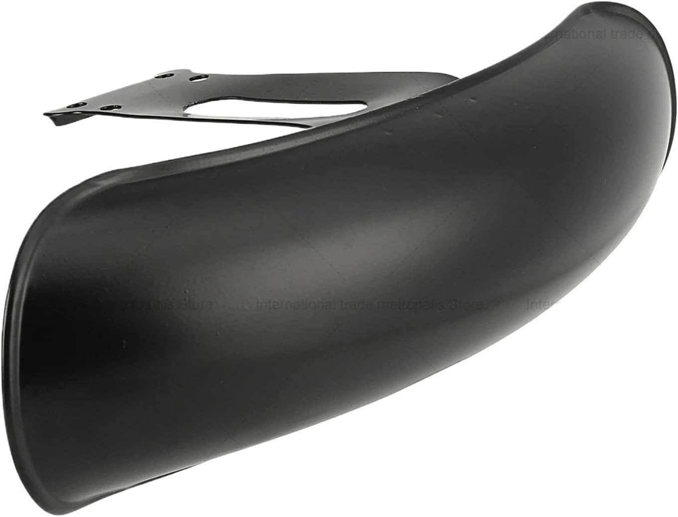 Parafango MTB 1PC Retro Parafango Anteriore Protezione ABS Nero Copertura di Ricambio for Motocicletta su Misura