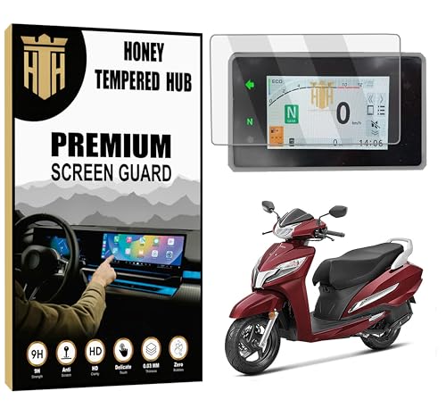 Image of Digital Meter Screen Guard For NEW HONDA ACTIVA 125 Bike (2025-2026) | 9H TFT Instrument Cluster Guard | HD Clarity | NEW ACTIVA125 Display Speedometer Console Accessory