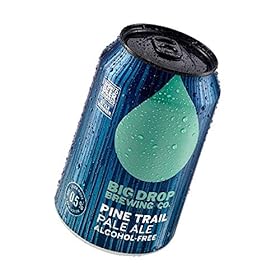 Big Drop Pine Trail Pale Ale - Naturally Brewed Alcohol Free Pale Ale with a Citrusy Bite - Vegetarian & Gluten Free (12 x 330ml Cans) – Big Drop