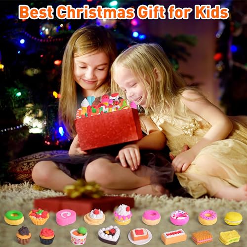 Erasers for Kids,40 PCS Cute Erasers for Kids, Fun Mini 3D Puzzle Take Apart Erasers Bulk,Desk Pets Classroom Prizes for Student,Back to School and End of Year Classroom Supplies for Kids - Thumbnail 7