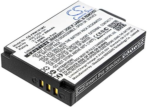 XPS Replacement Battery for FrontRow FR Wearable Lifestyle Part NO 450-7359-101