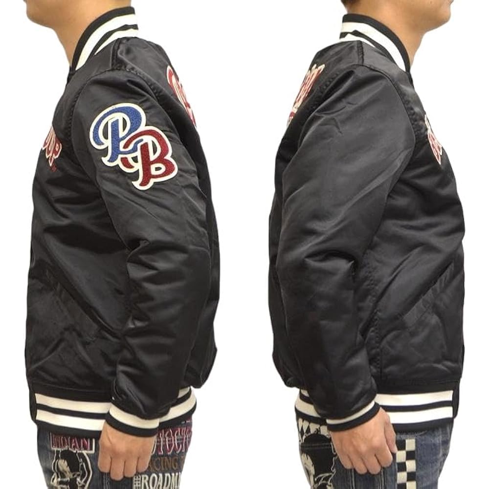 【美品】シュプリーム　BETTY BOOP　スタジャン　人気Lサイズ　即完モデル ナイロンツイルZIPスタジャン M （ブラック） BBB-2245 BB