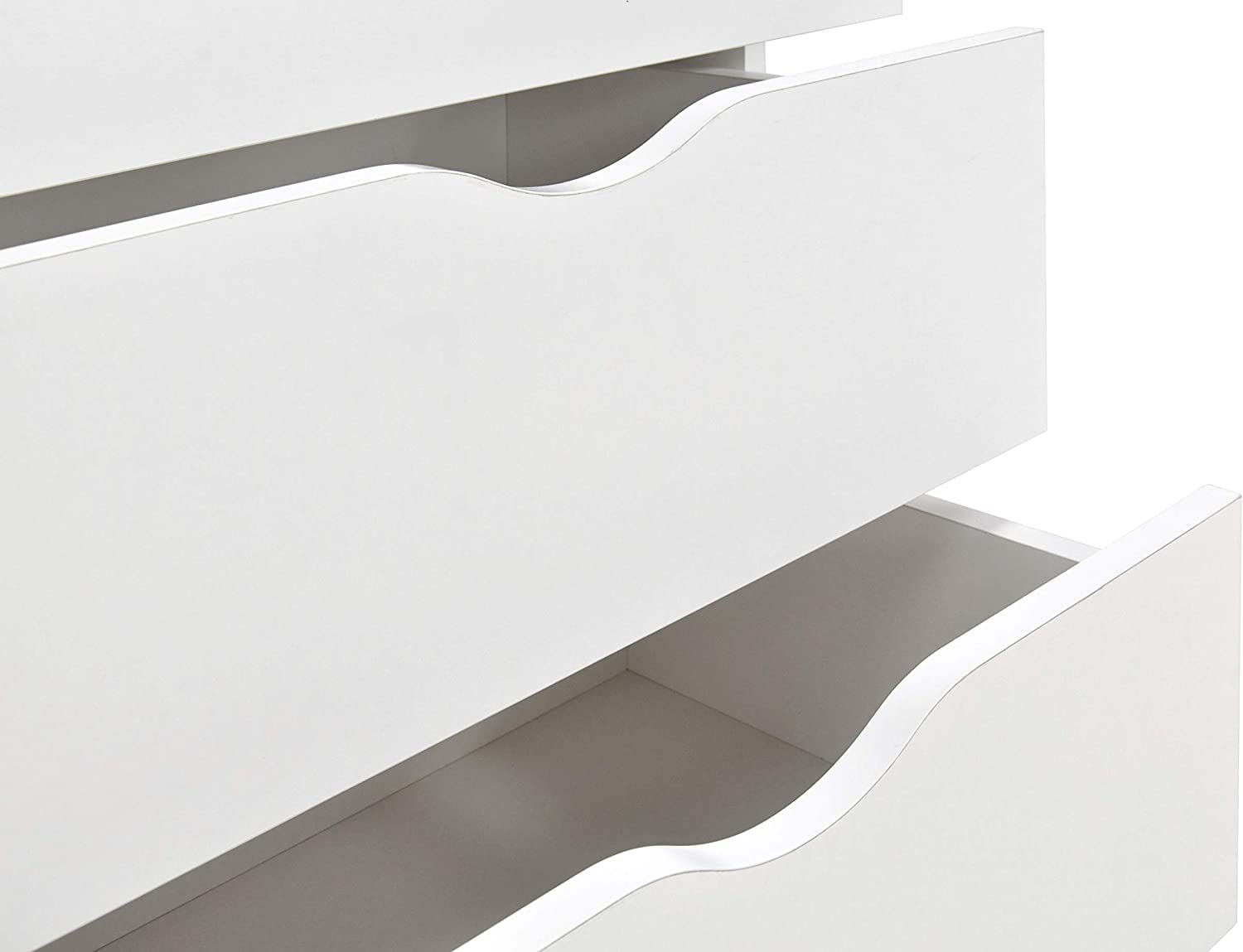 leomark cassettiera in legno 60 x 42 x 78 cm, comò con cassetti Roma, armadietto per camera da letto casa, scuola materna, asilo nido, stile scandinavo, mobiletto con stampa UV Dinosauri