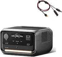 EF ECOFLOW River 3 Plus 270 - Estação de energia com bateria LiFePO4 de 268 Wh, 3 tomadas de energia até 1200 W, UPS de <10 MS, expansível para 840 Wh, carregamento rápido de 1 h, gerador solar de <30