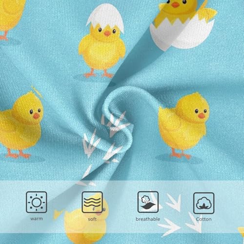 Joisal Girls Underwear Toddlers 2t Cotton Panties for Girl Aesthetic Kids Undies Briefs Cute Yellow Chicks Blue3